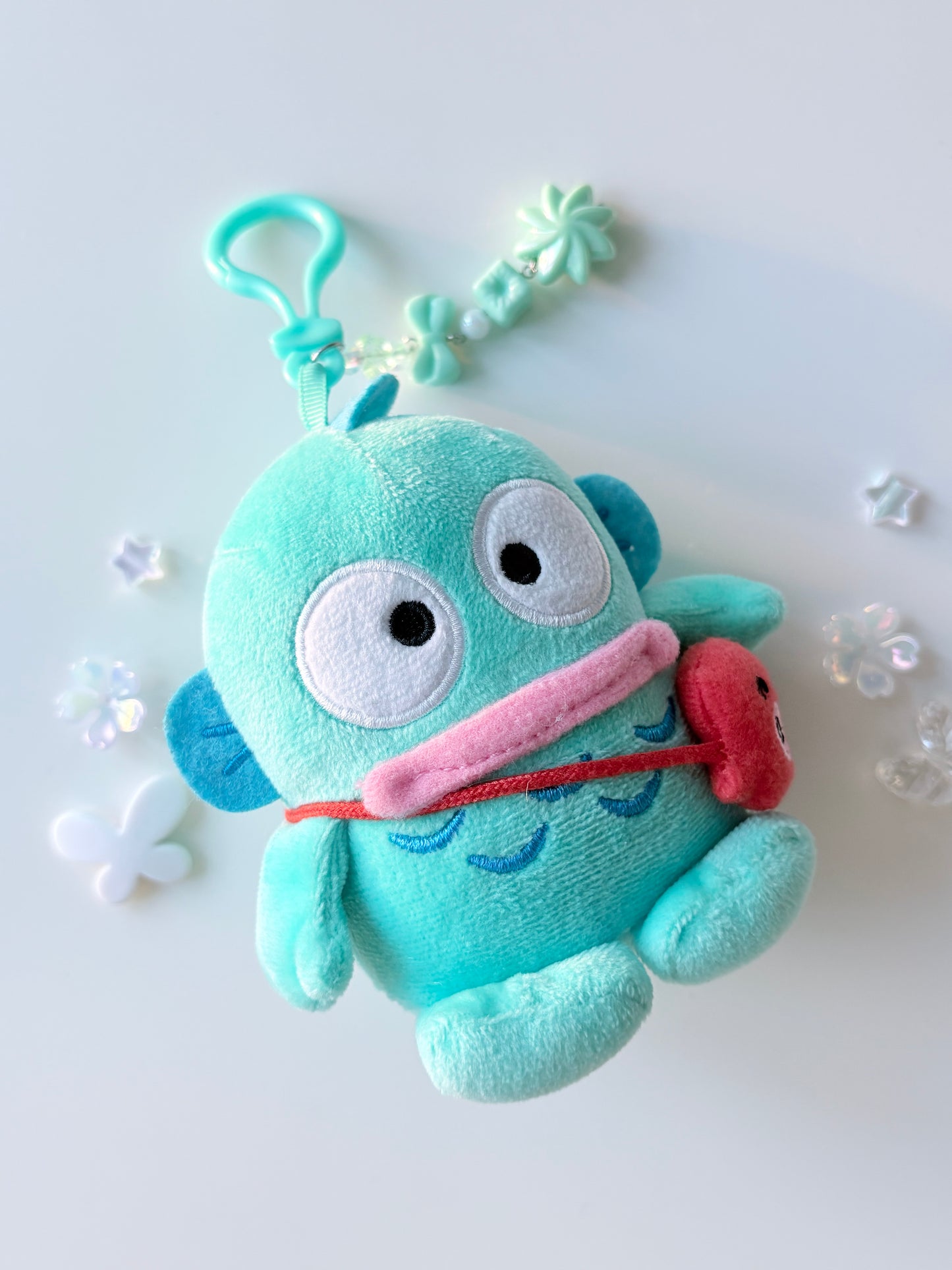 Hangyodon Plushie Keychain