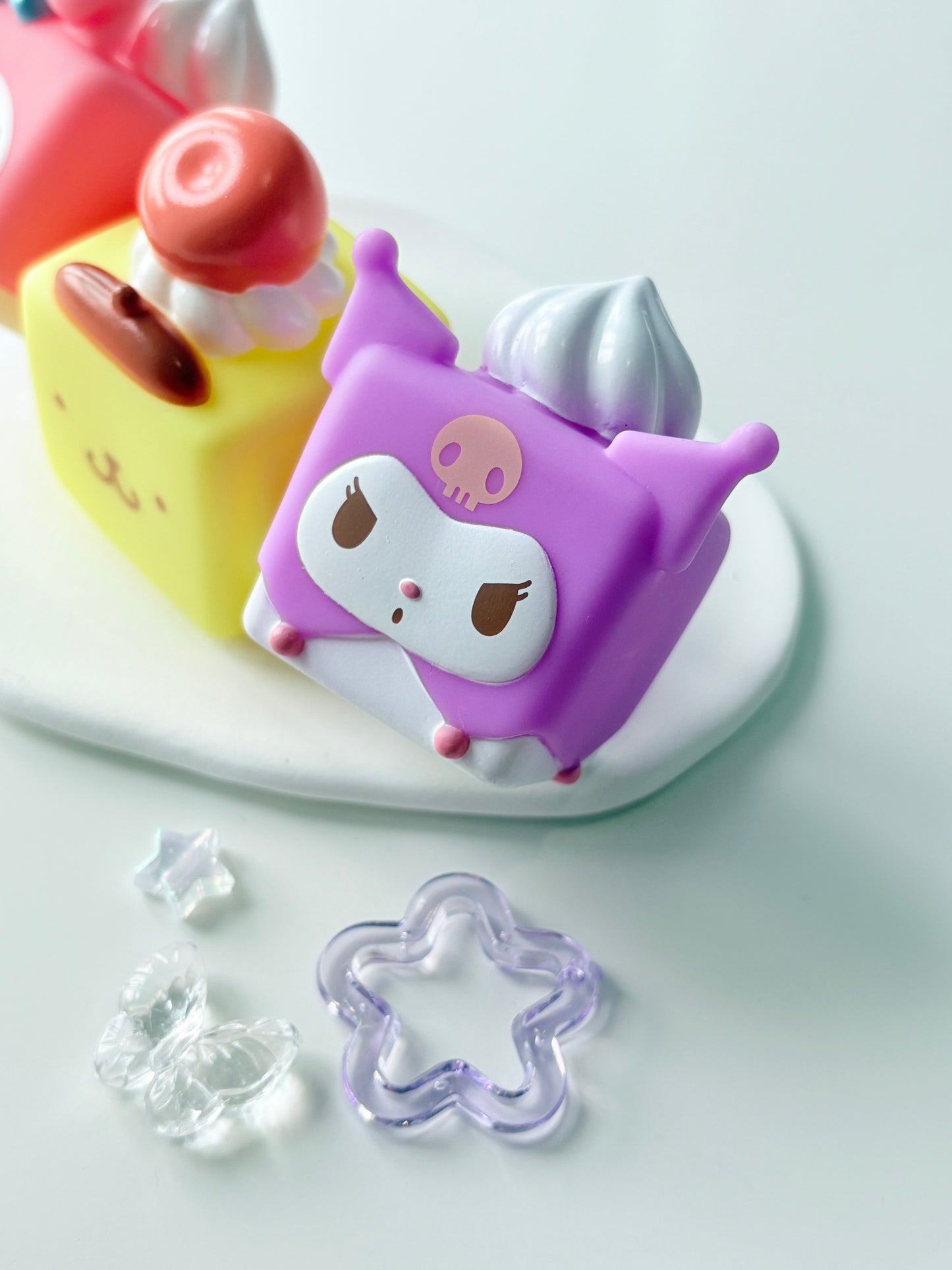 Kawaii Mini Sanrio Cube Cake Desserts (Lights up!)