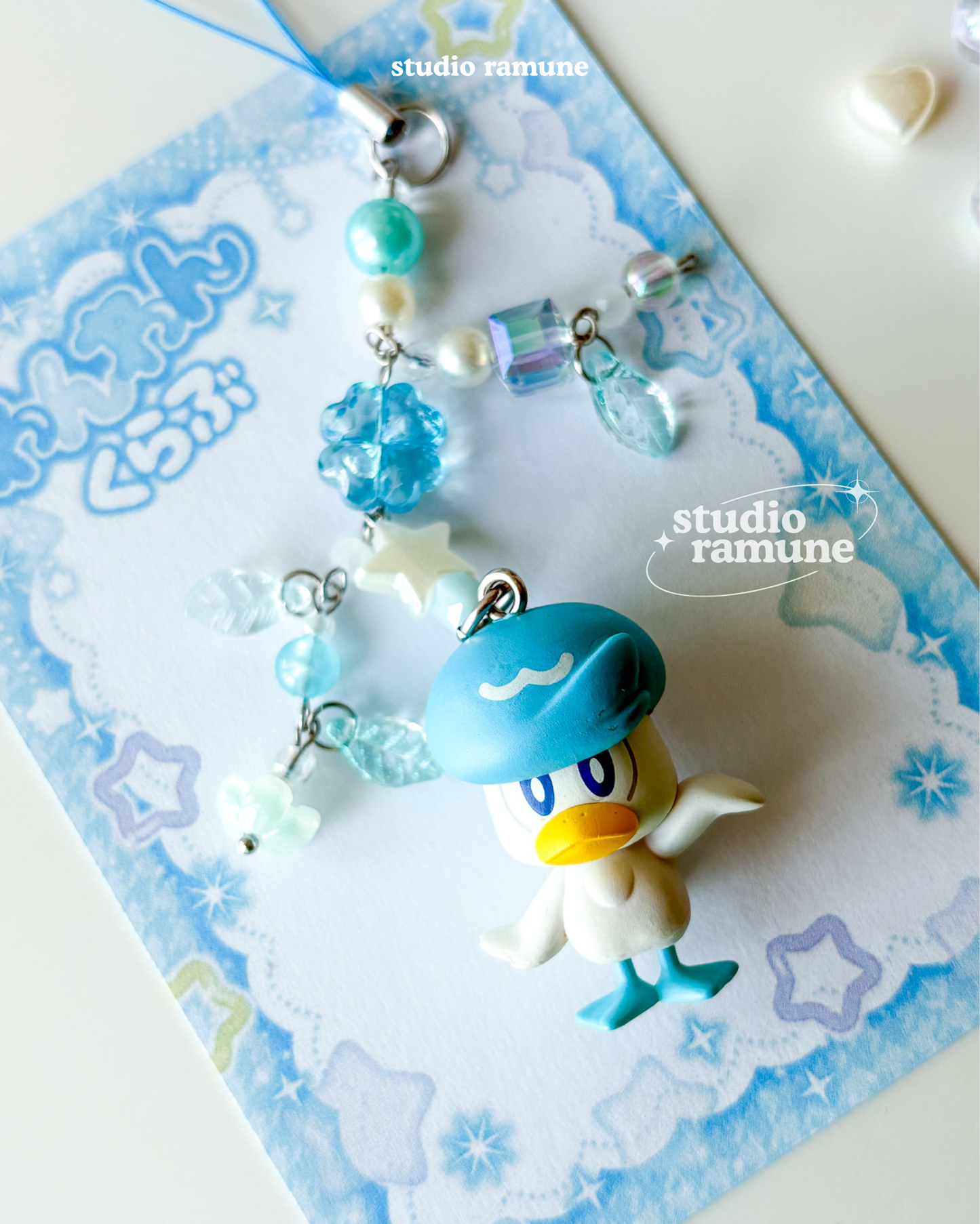 Pokemon Quaxly & Sprigatito Keychains