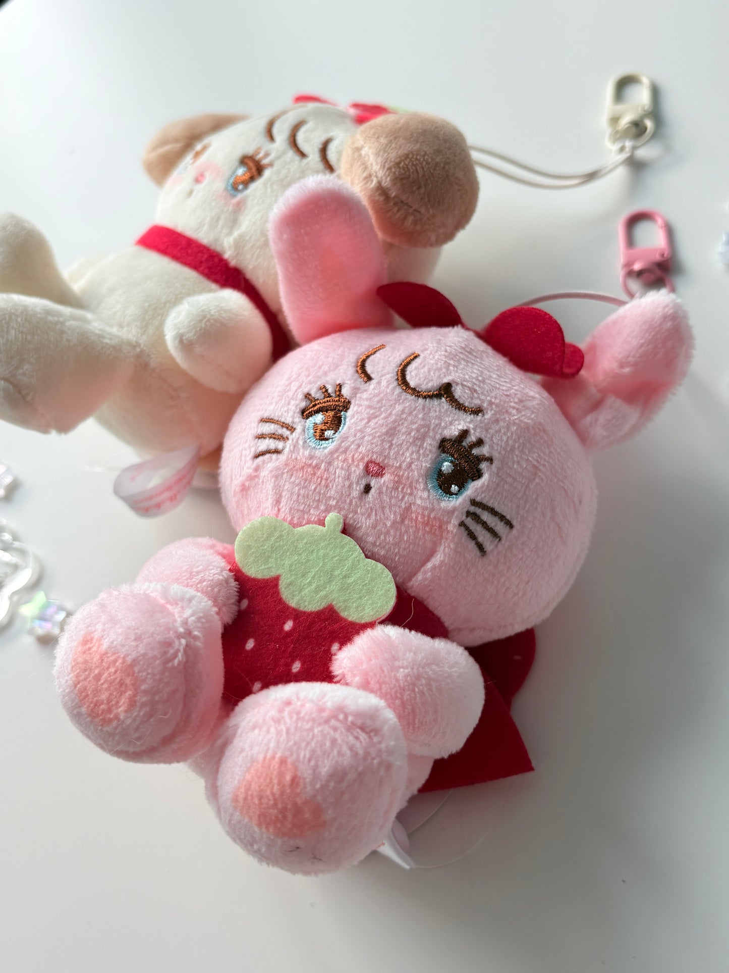 Japanese Mikko character plushie keychains