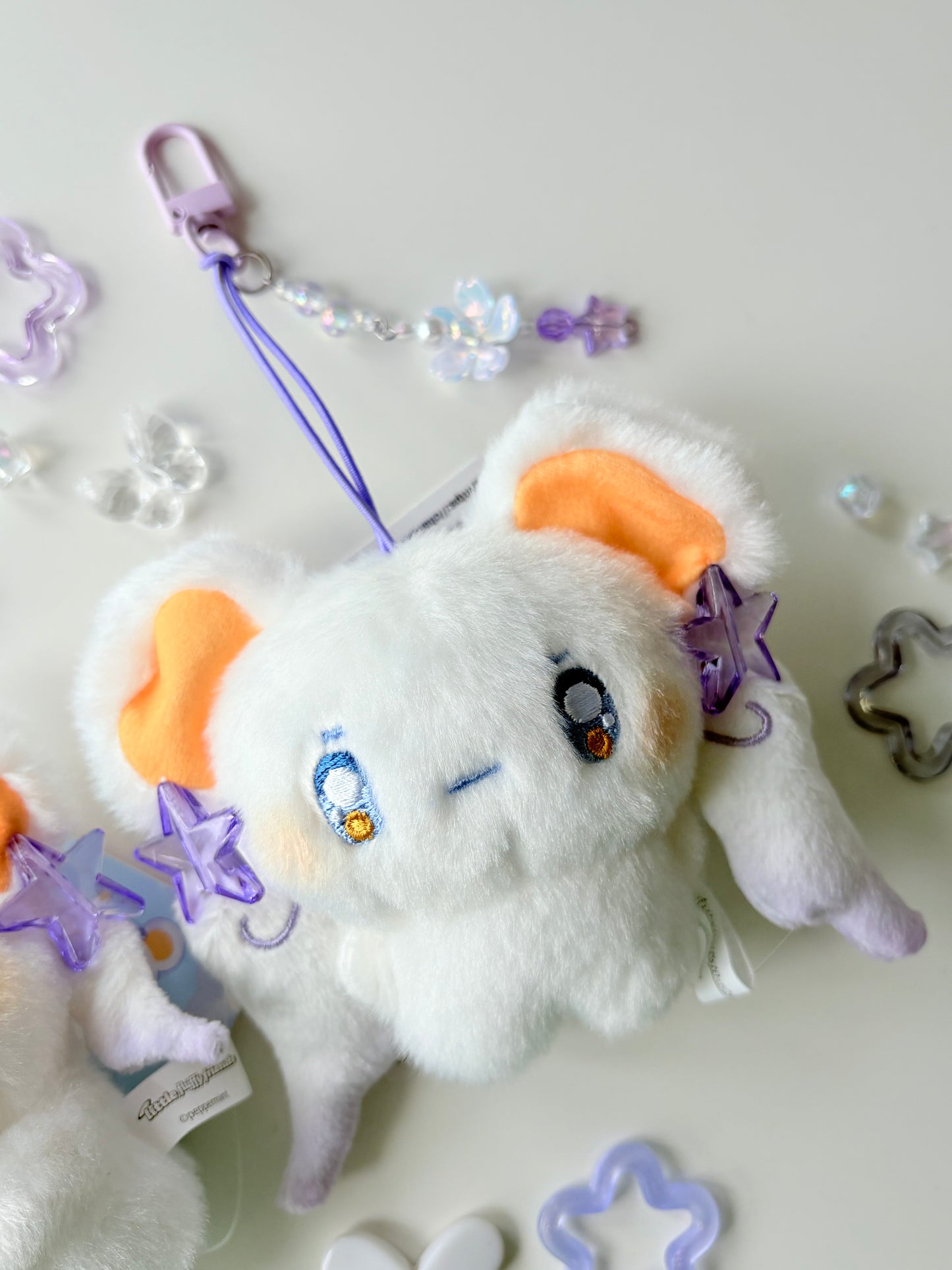 Little Fluffy Friends plushie keychains