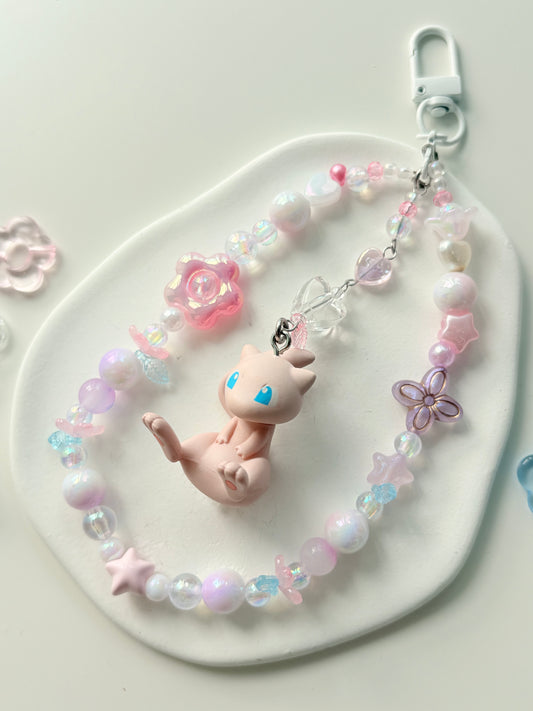 Kawaii Mew Phone Loop Keychain