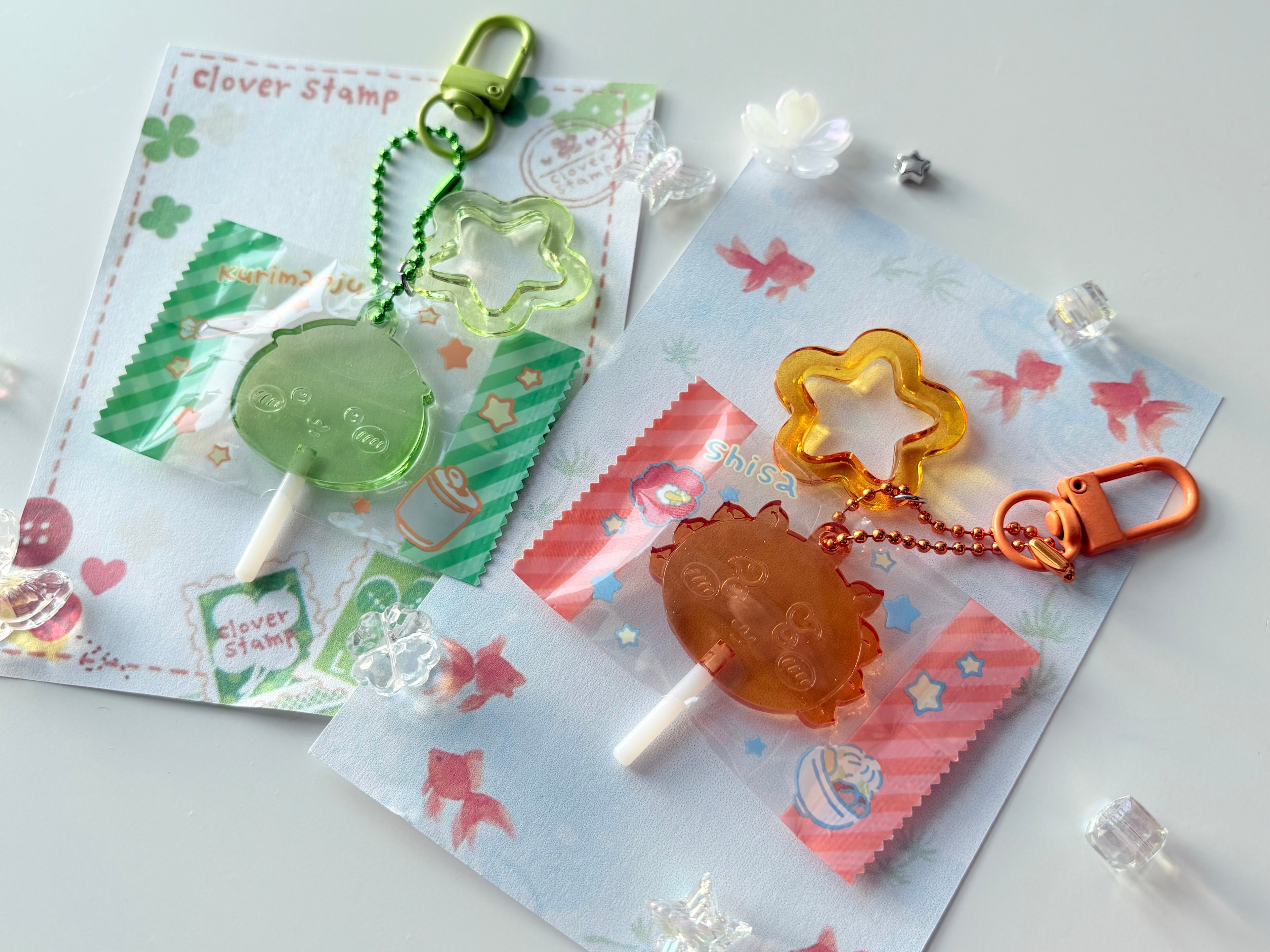 Chiikawa’s friend, Shisa Candy Charm Keychain