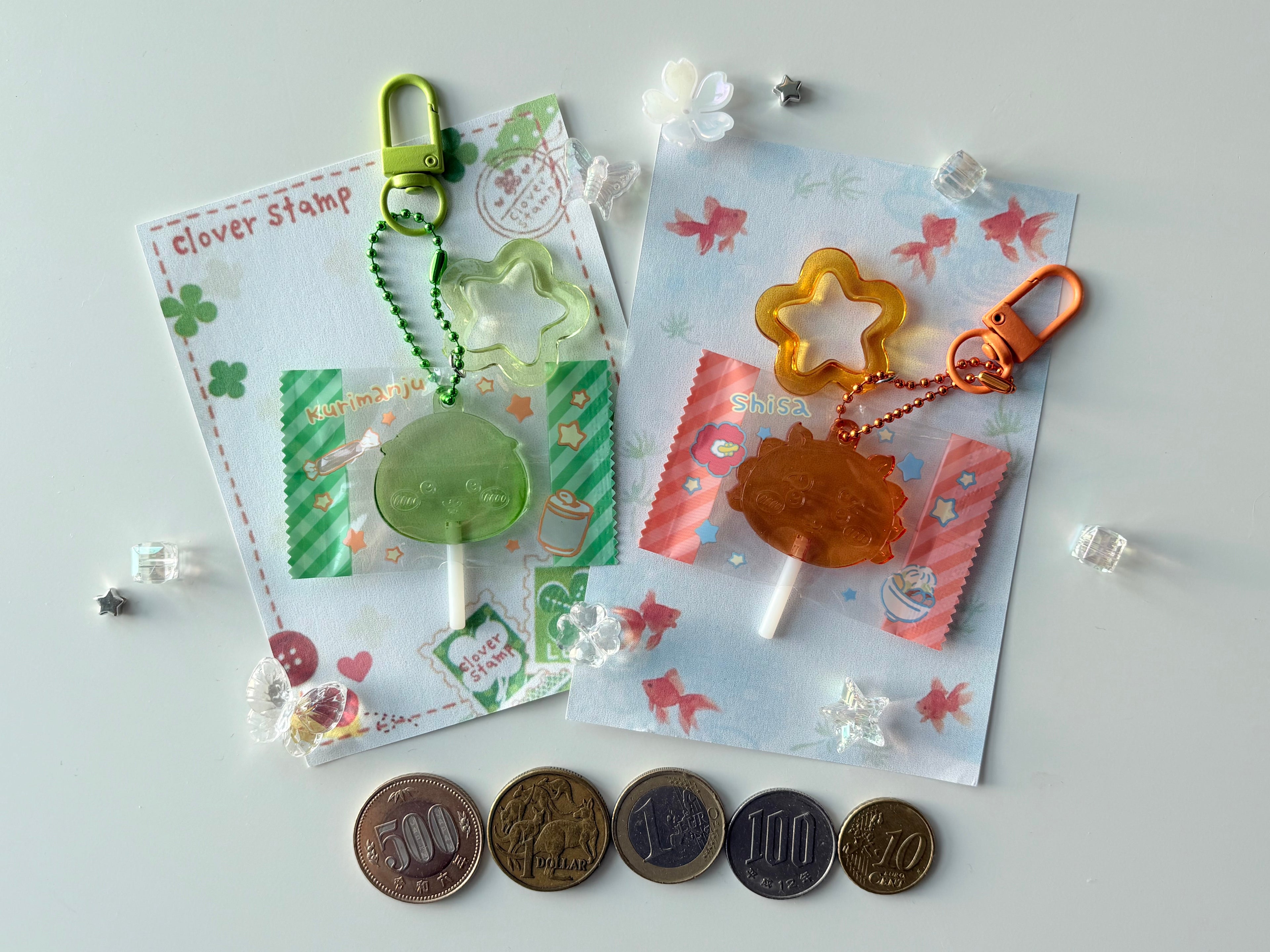 Chiikawa’s friend, Shisa Candy Charm Keychain