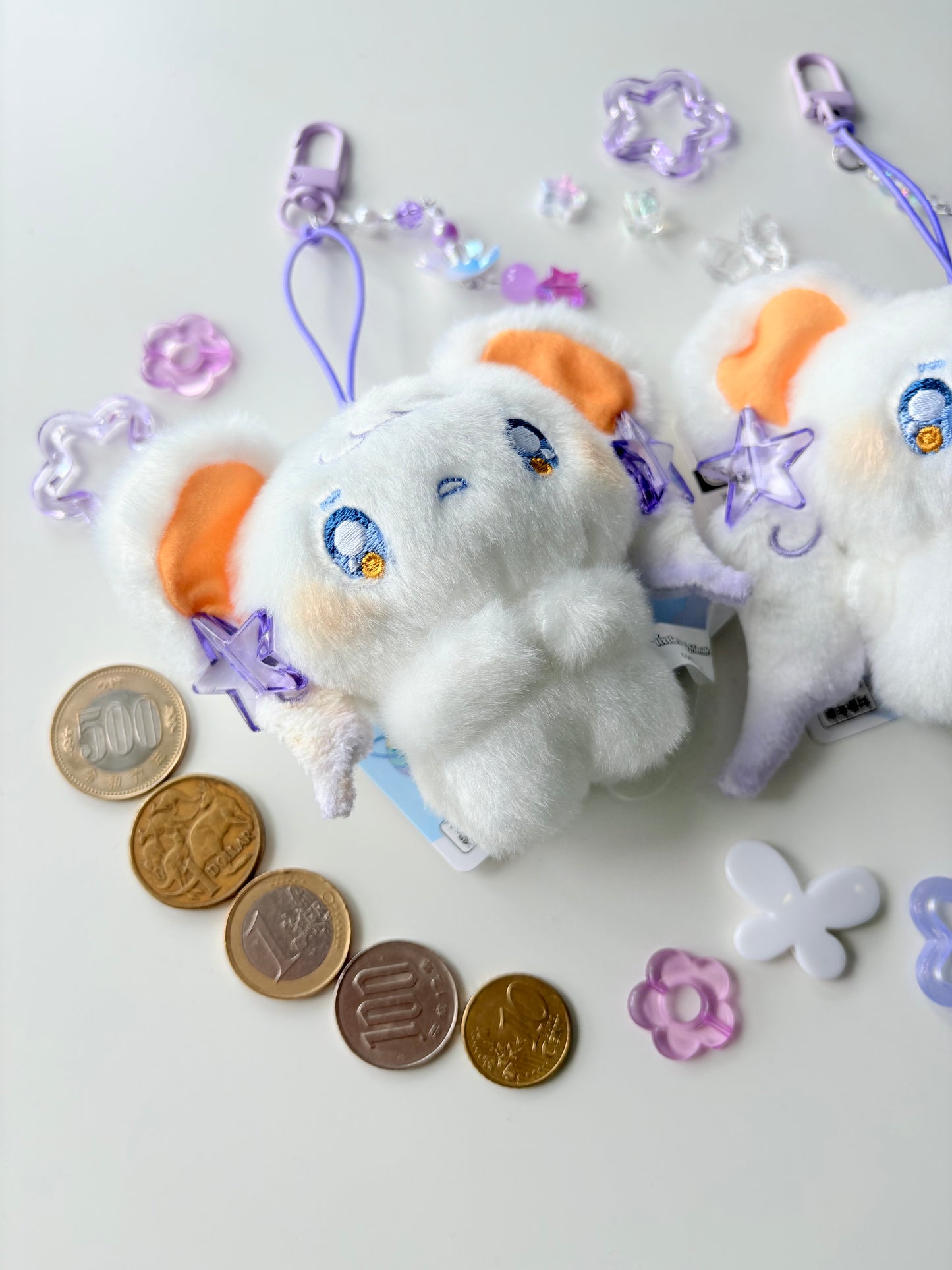 Little Fluffy Friends plushie keychains