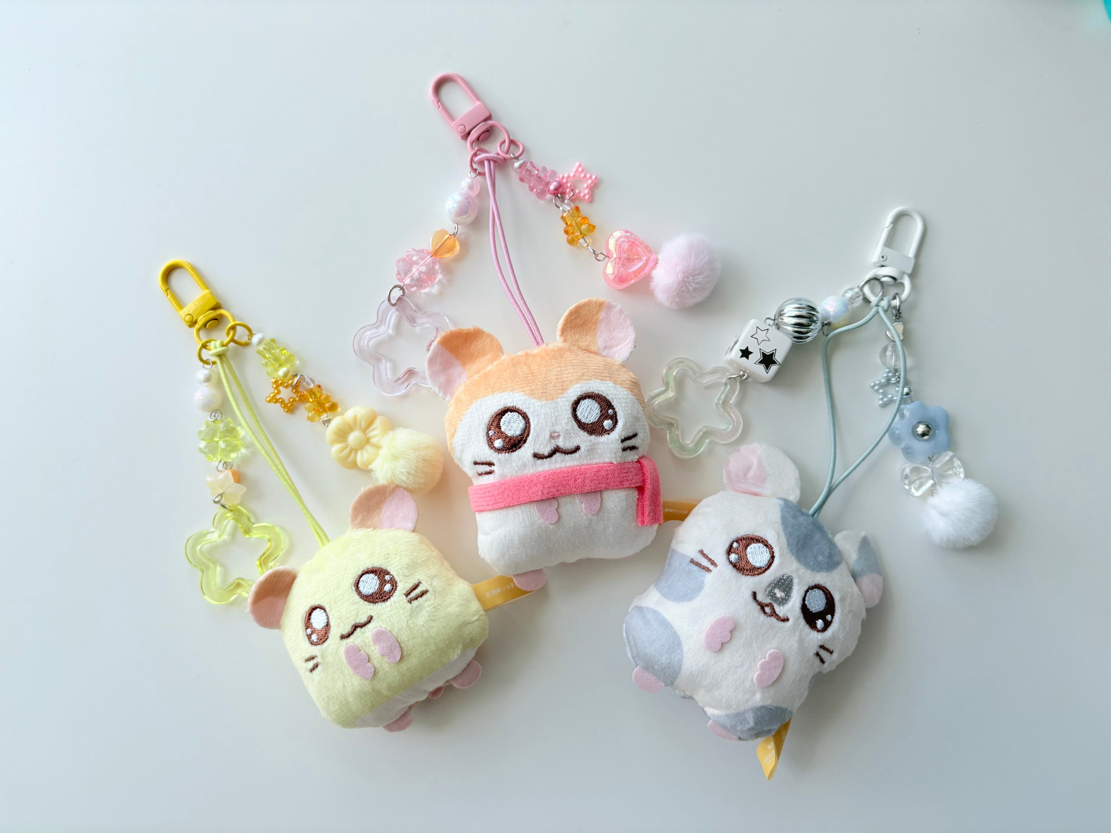 Hamtaro’s friend Oxnard Plushie Keychain