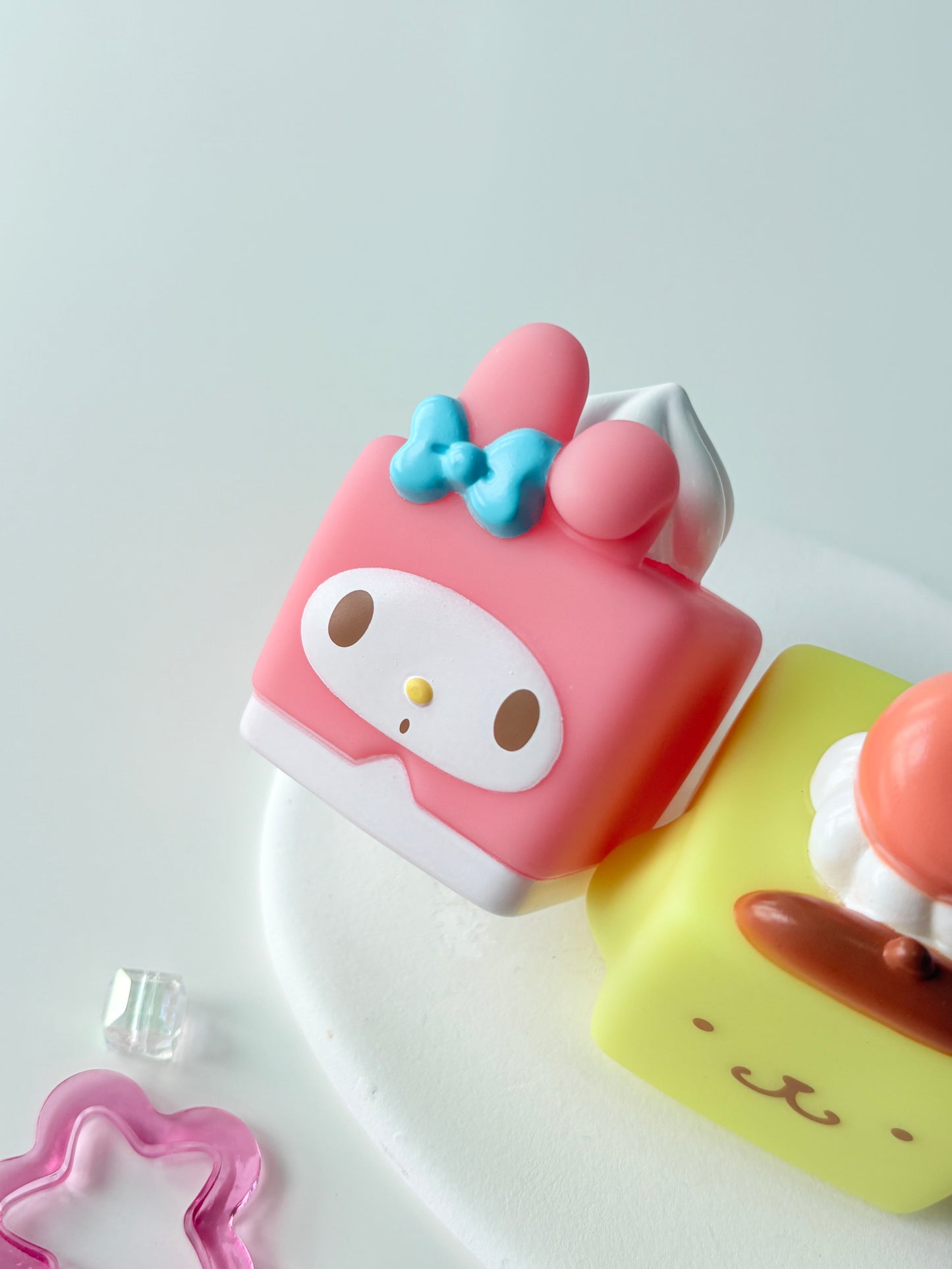 Kawaii Mini Sanrio Cube Cake Desserts (Lights up!)