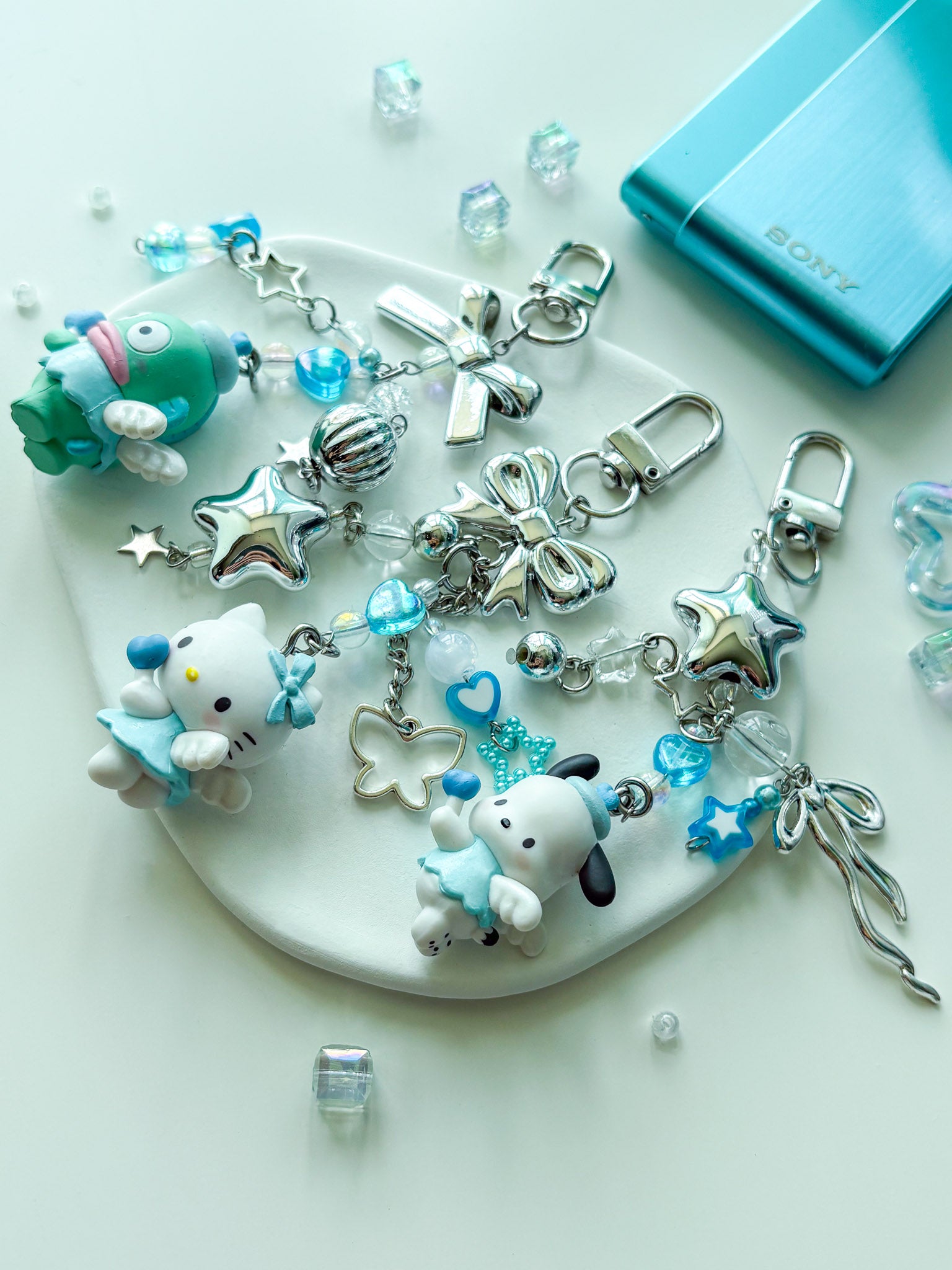 Y2K Cybercore Sanrio Angels Keychains