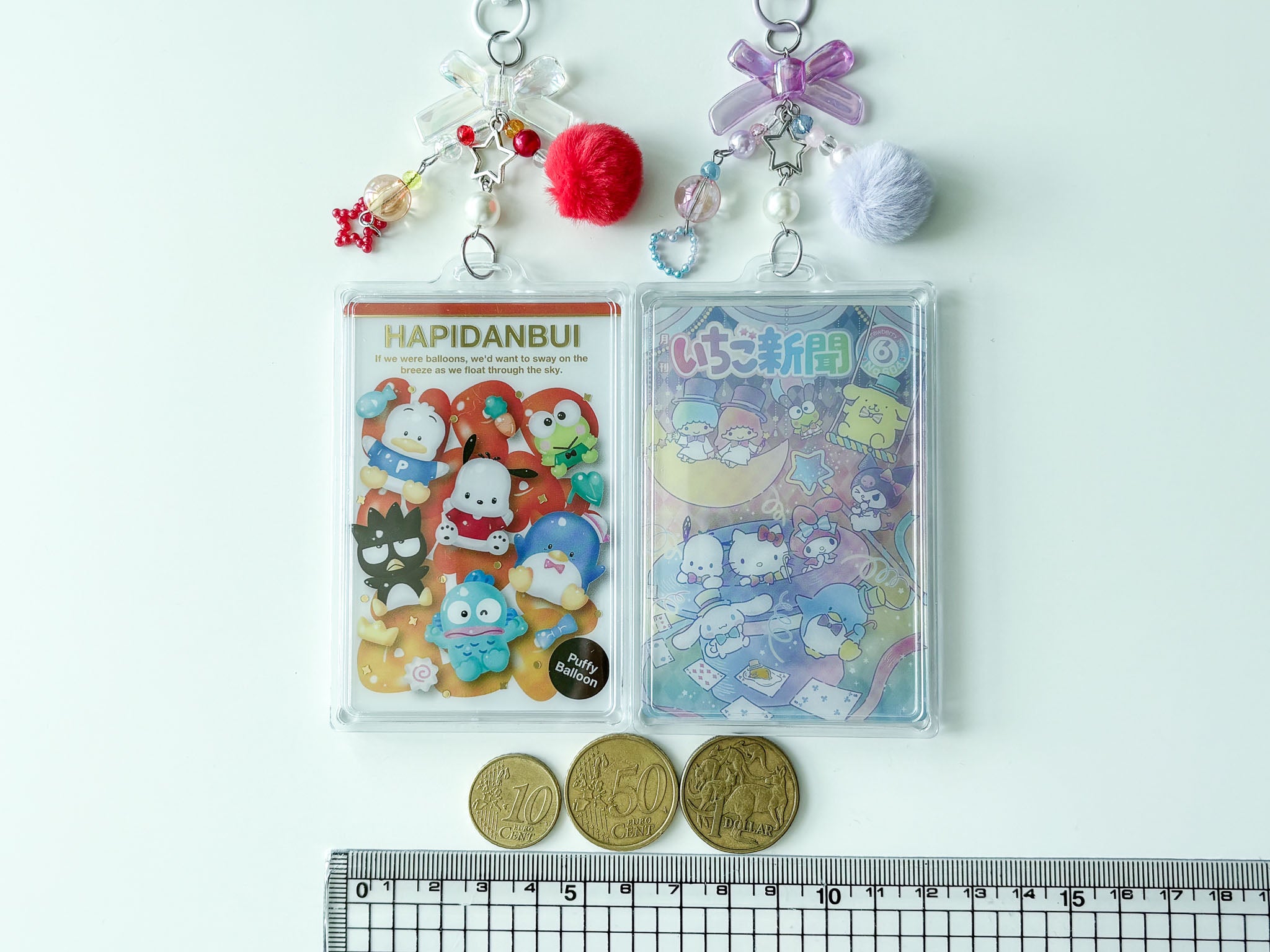 Sanrio Card Keychains