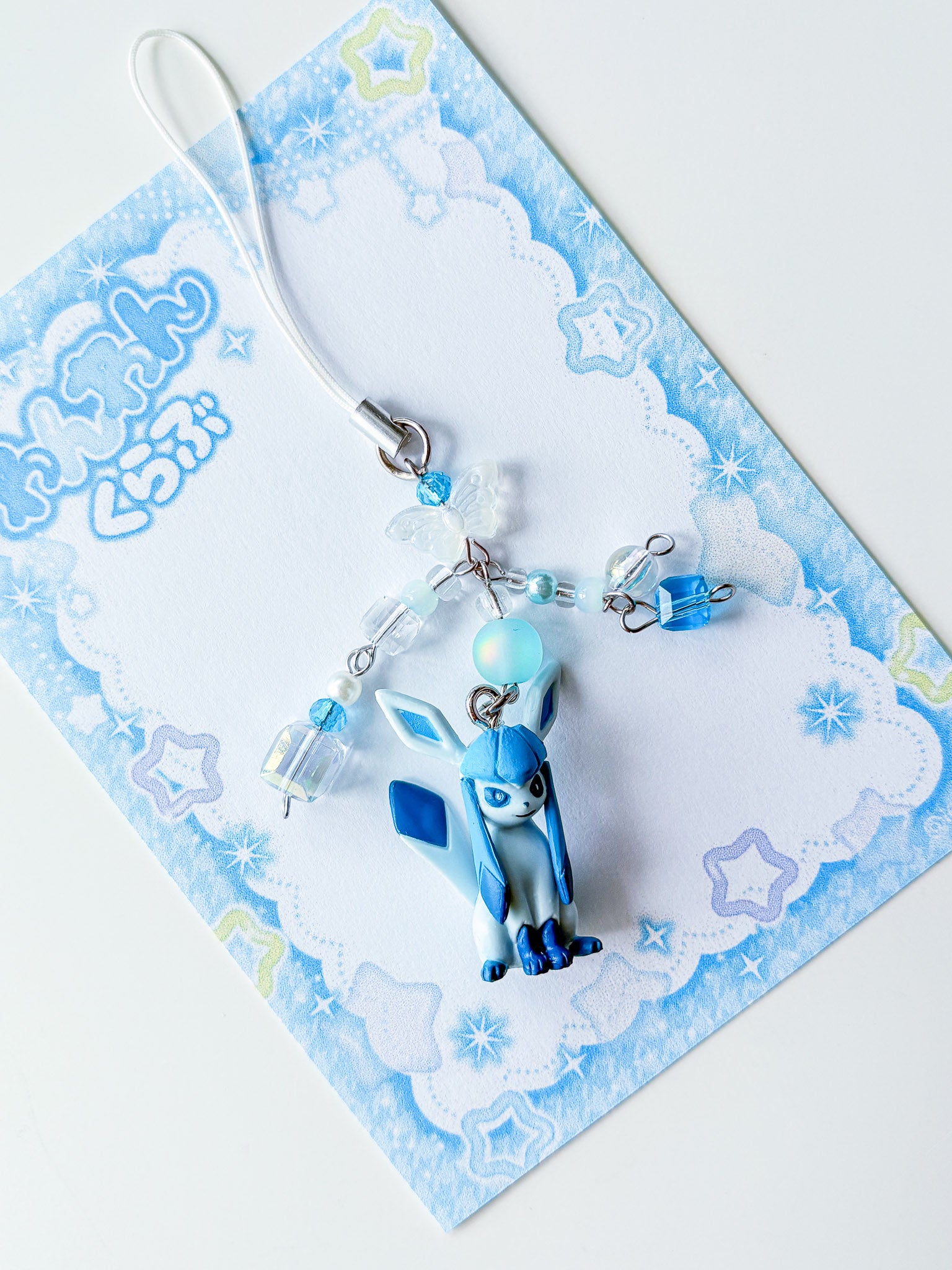 Pokémon Mini Glaceon Phone Charm
