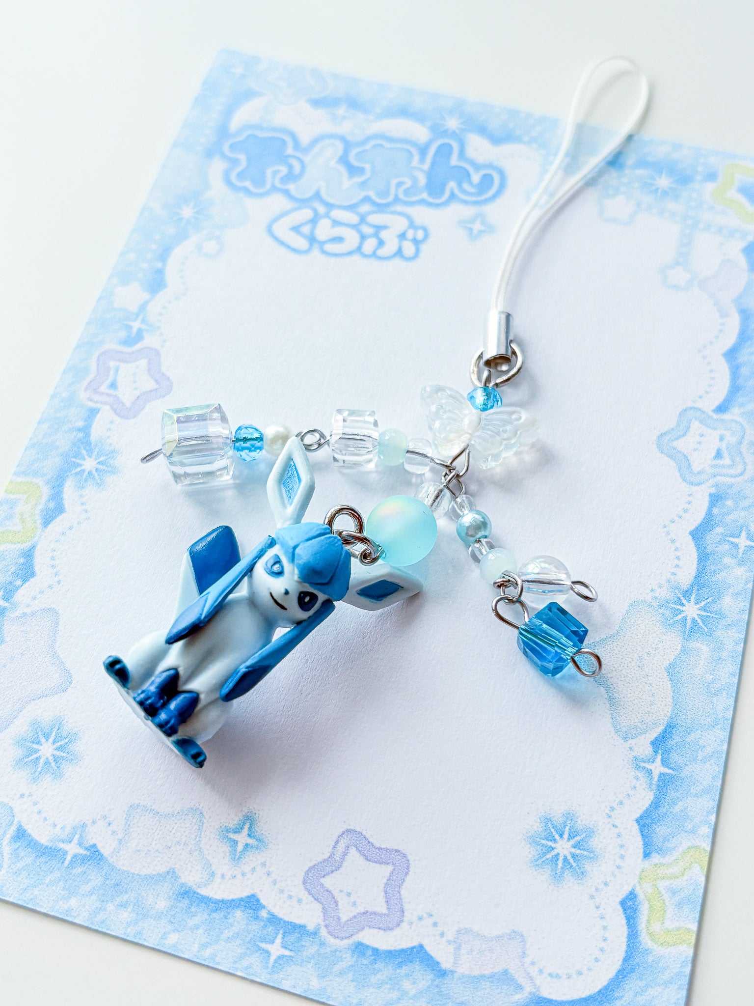 Pokémon Mini Glaceon Phone Charm