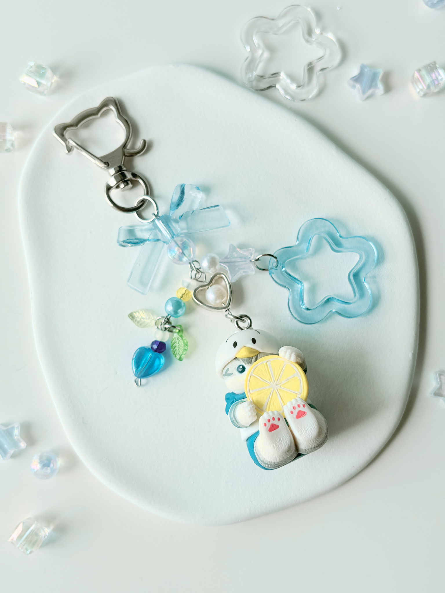 Fruit Mofusand x Sanrio Keychain
