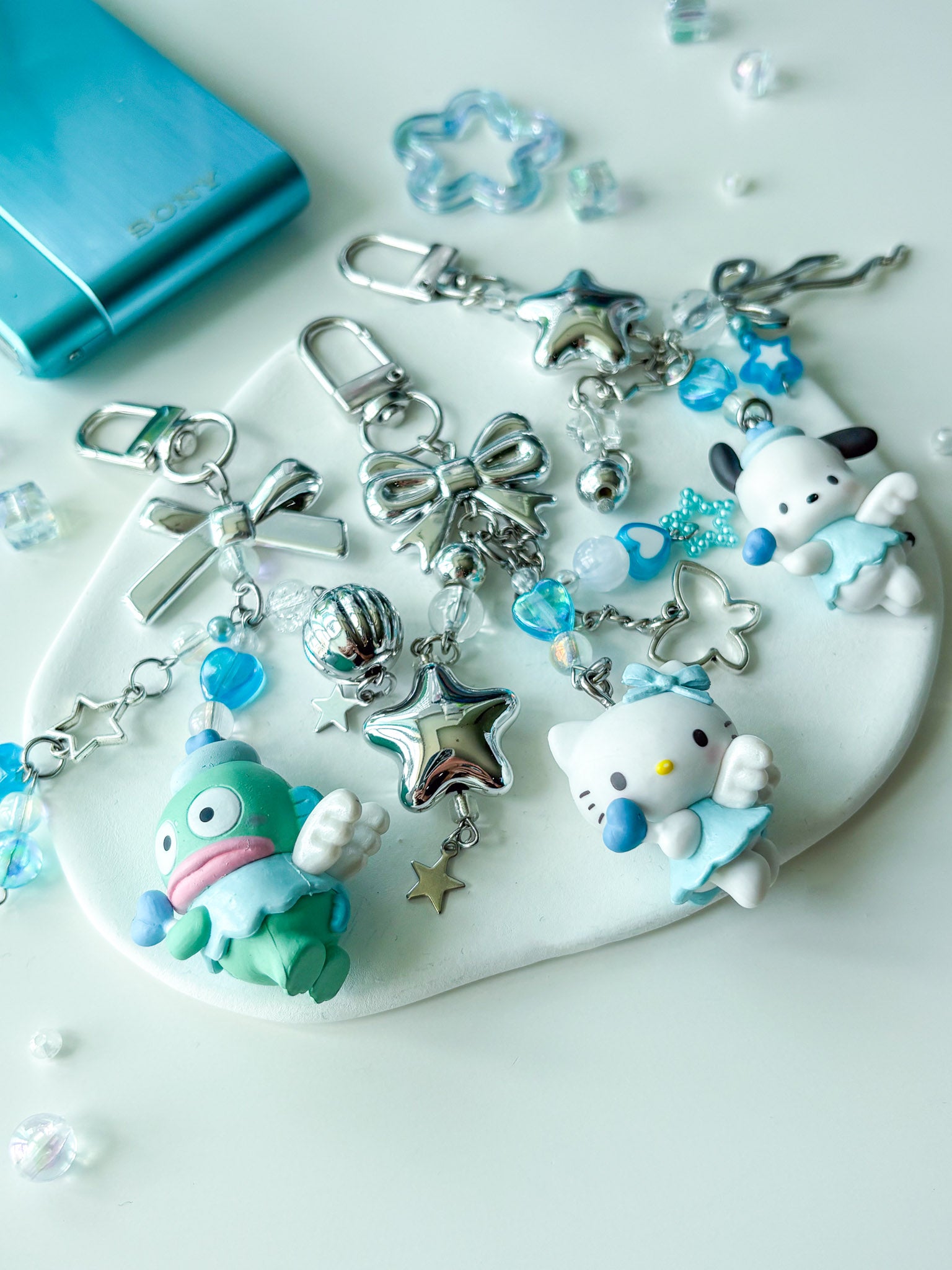 Y2K Cybercore Sanrio Angels Keychains