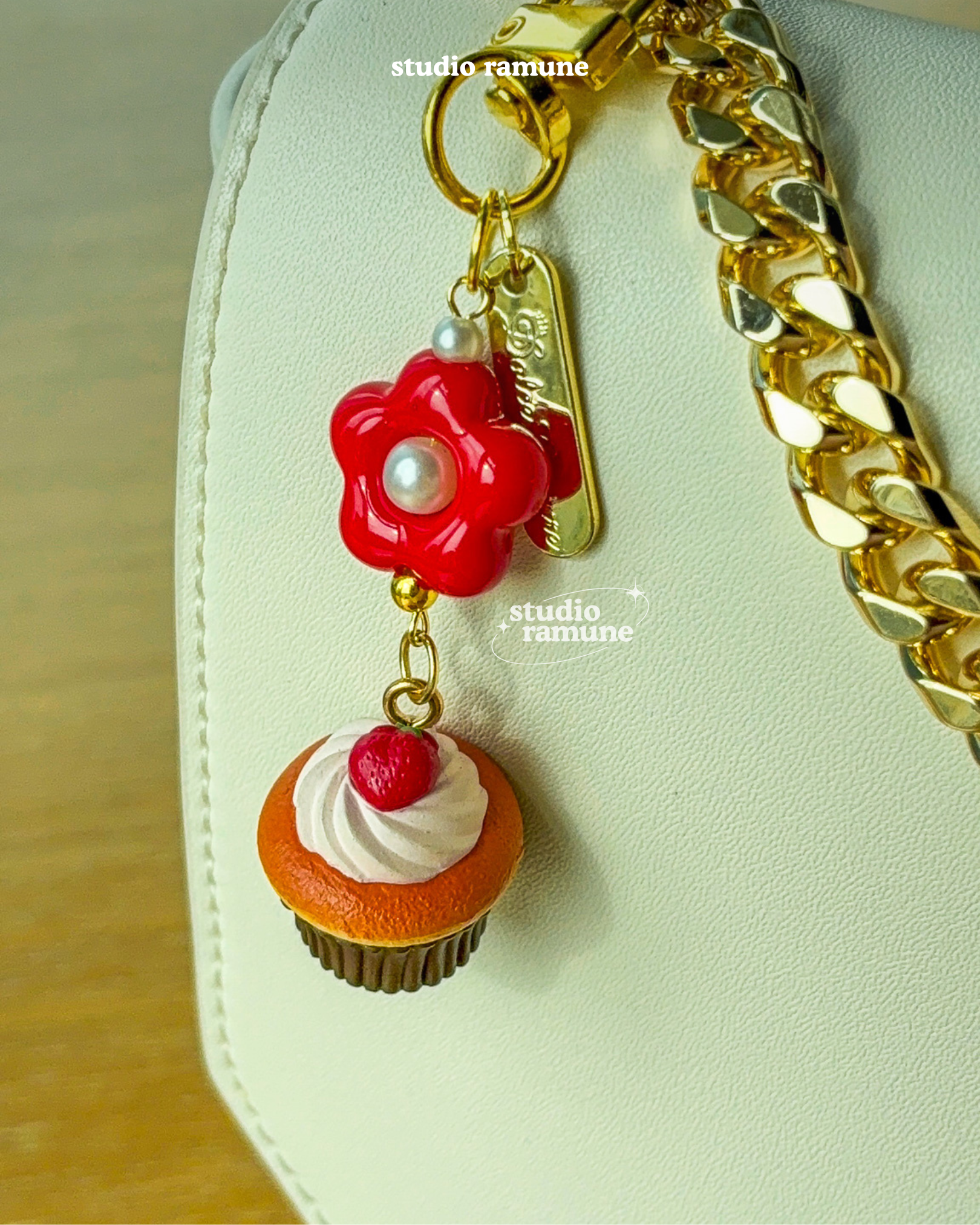 Elegant Chocolate Keychains for Bag Charms