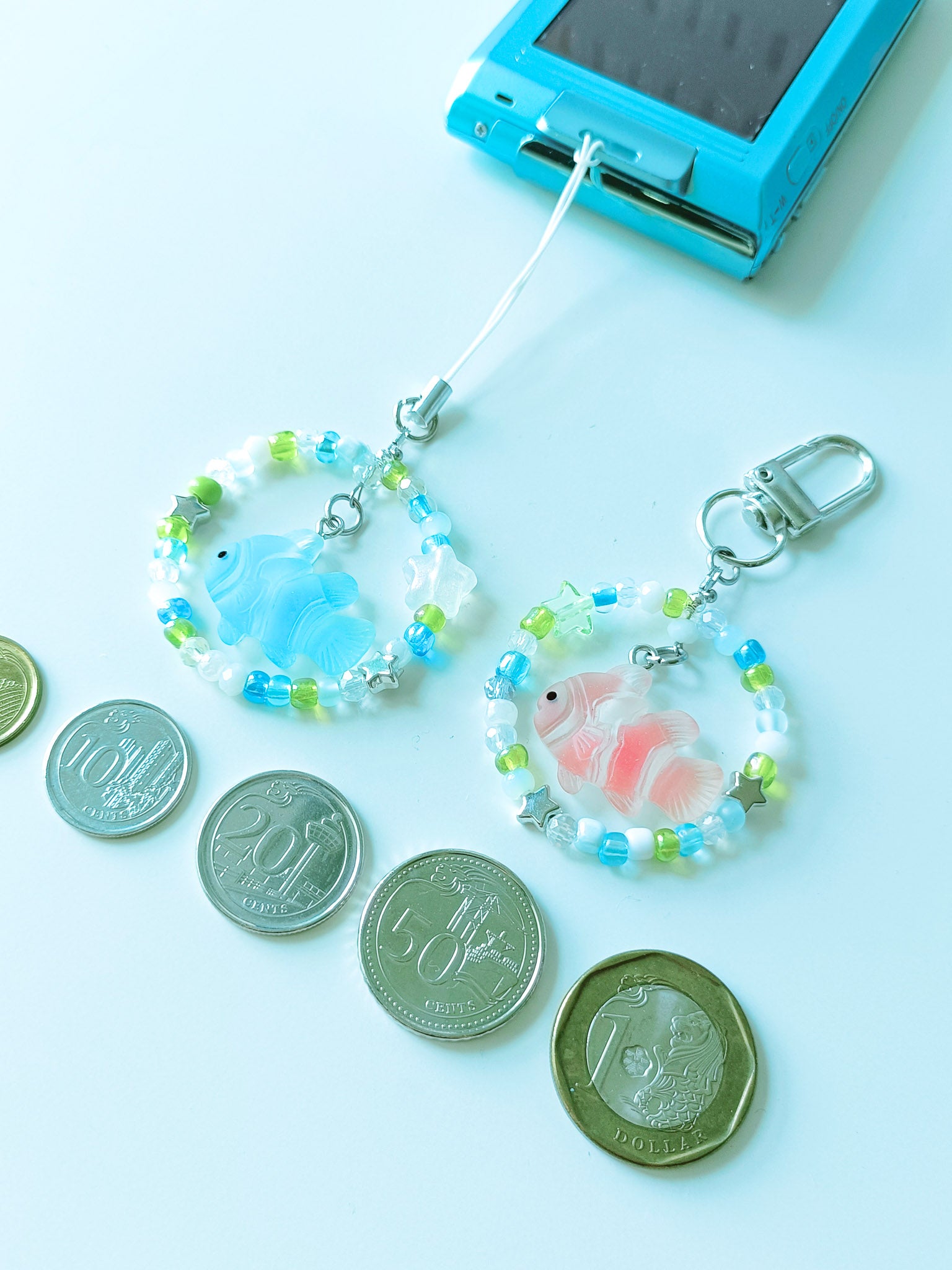 Frutiger Aero Mini Straps for Tamagotchi, Digicams, Phones