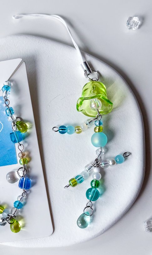 Frutiger Aero Jellyfish Trinkets for Tamagotchi, Digicams, Phones, 3DS consoles | good as gifts