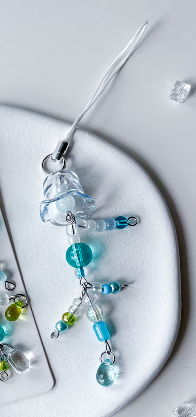 Frutiger Aero Jellyfish Trinkets for Tamagotchi, Digicams, Phones, 3DS consoles | good as gifts