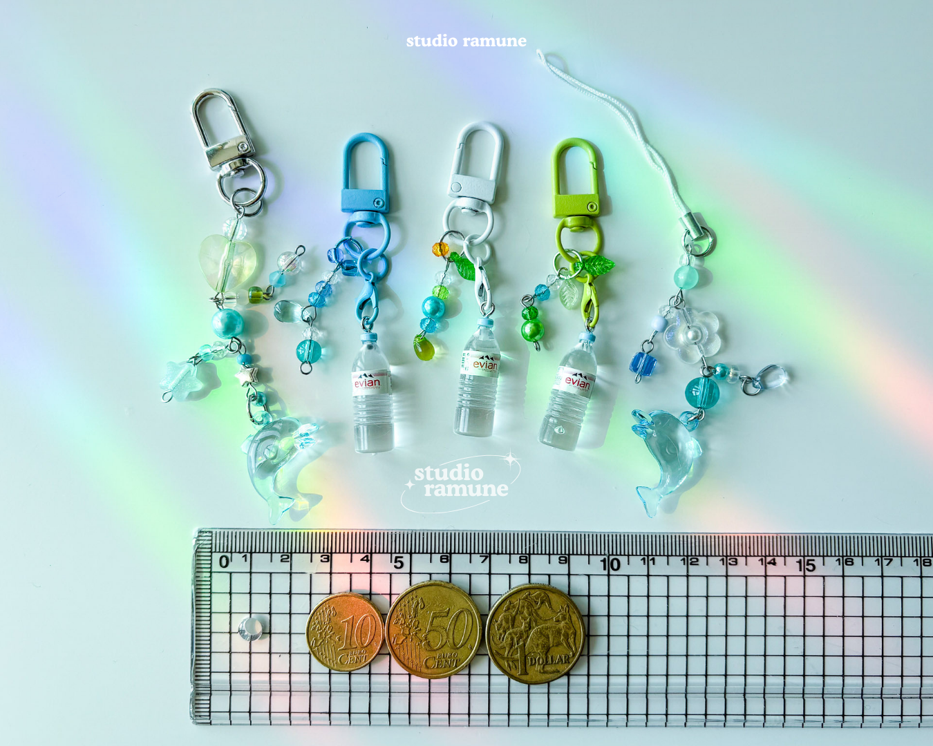 Frutiger Series Keychains