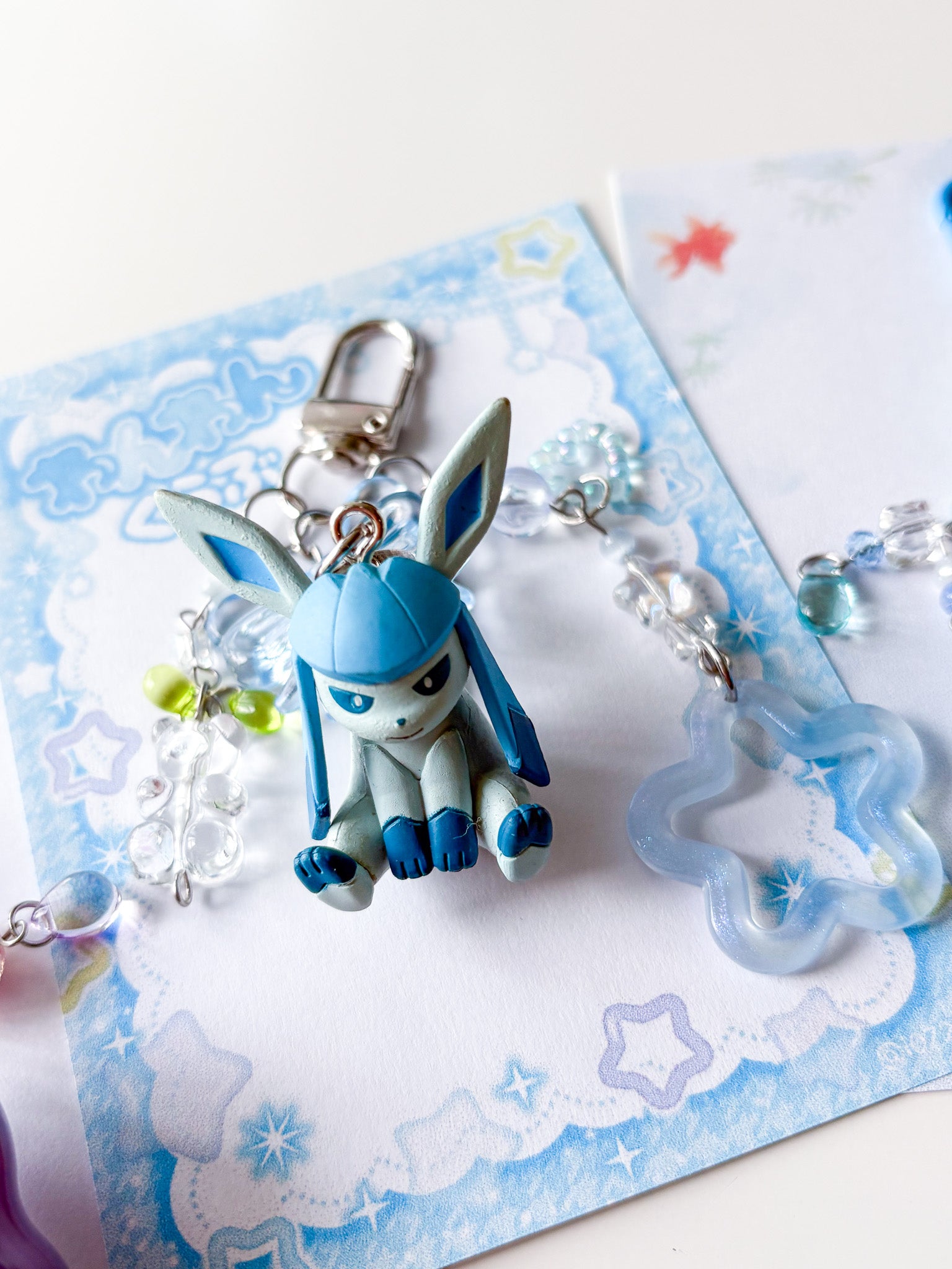 Pokémon Glaceon Keychain
