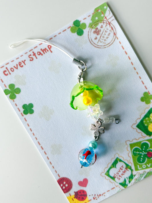 Heisei Retro Fish Phone Charm