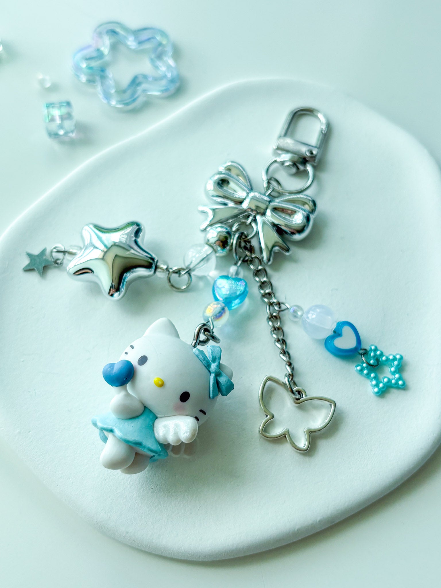 Y2K Cybercore Sanrio Angels Keychains