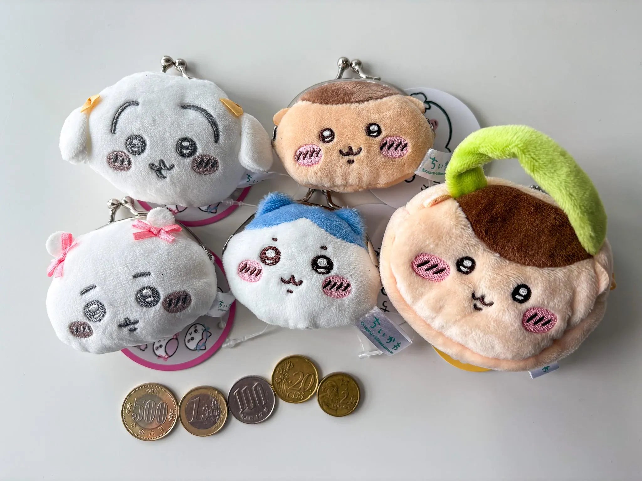 Chiikawa Pouches, Kawaii Japanese Trinkets from Japan