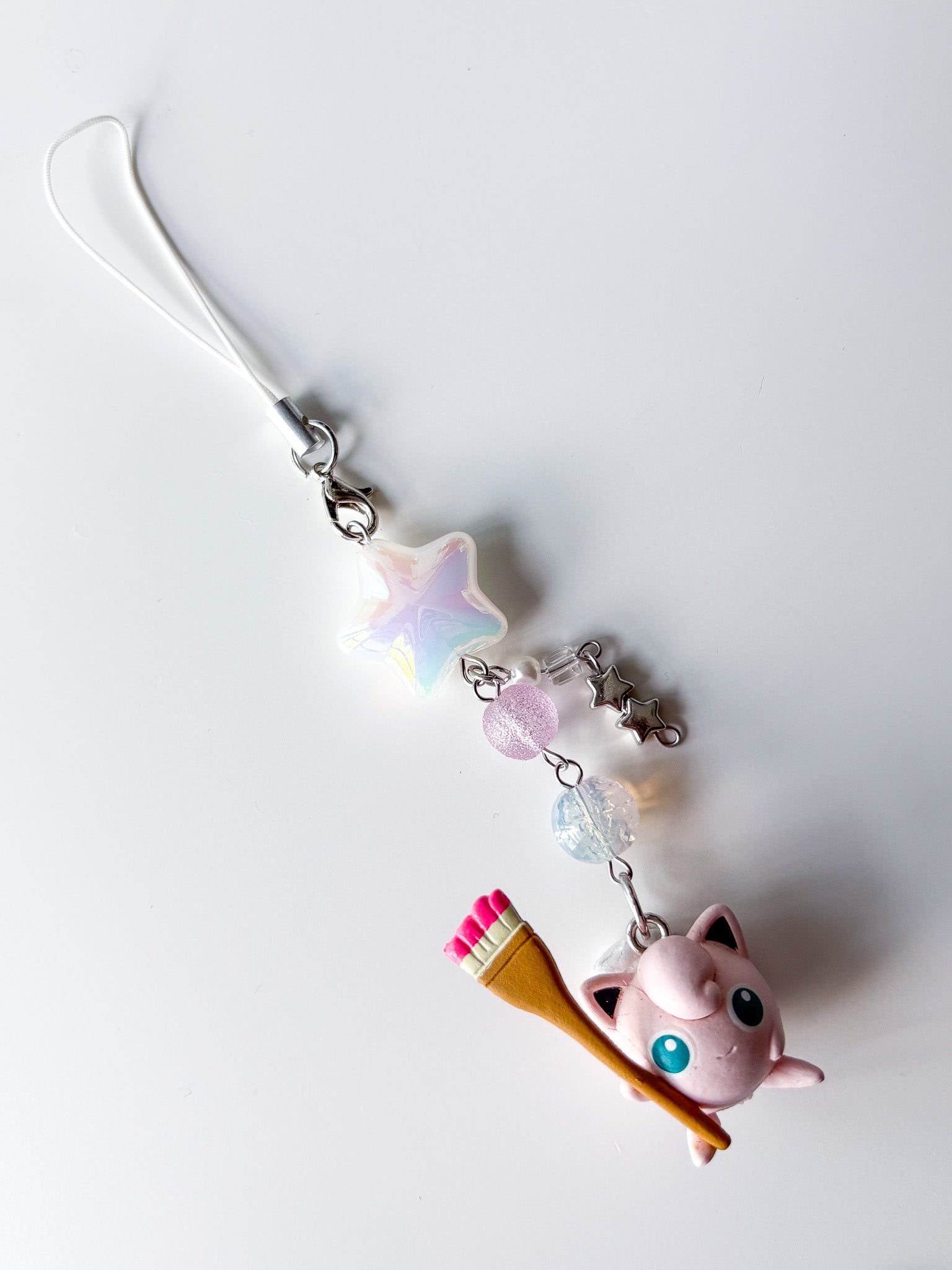 Jiggly Puff Phone Charm