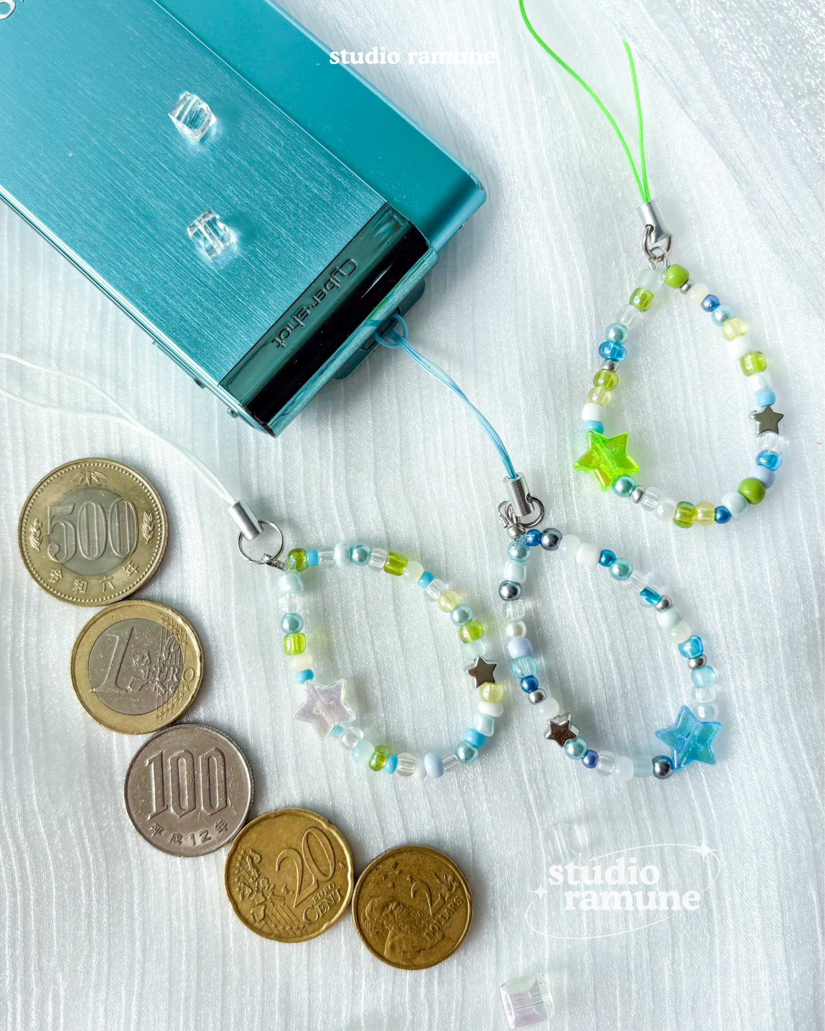 Frutiger Aero Straps for Tamagotchi, Digicams, Phones