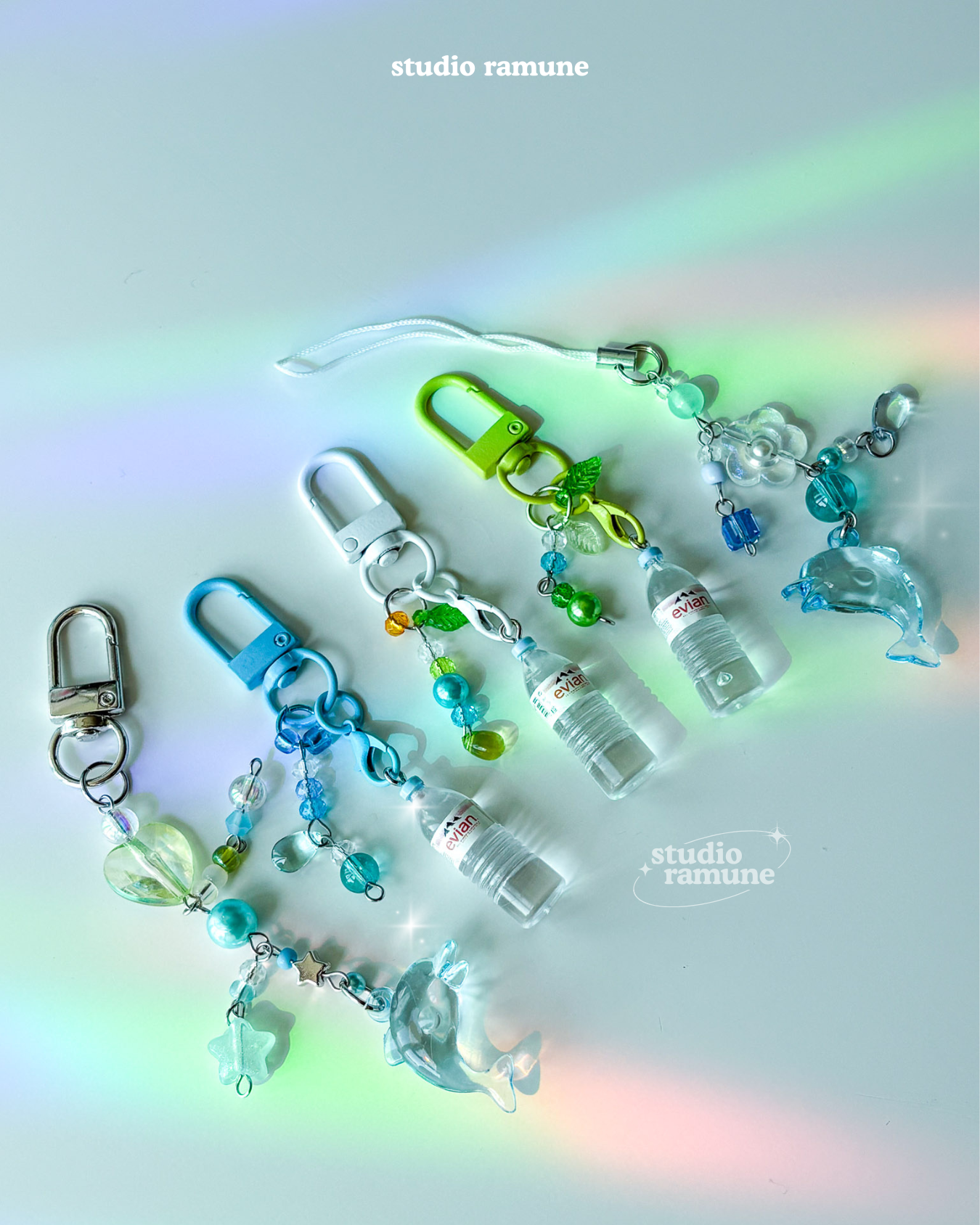 Frutiger Series Keychains