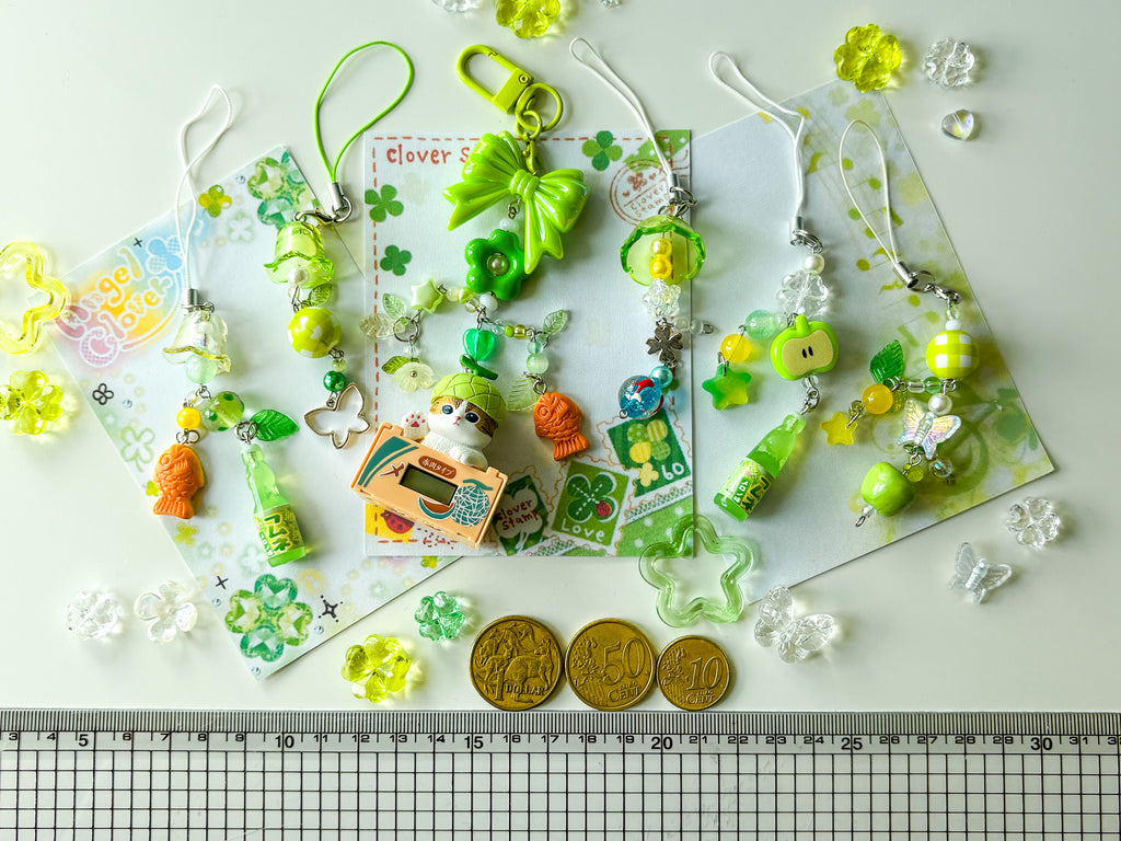 Apple Melon Ramune Phone Charm