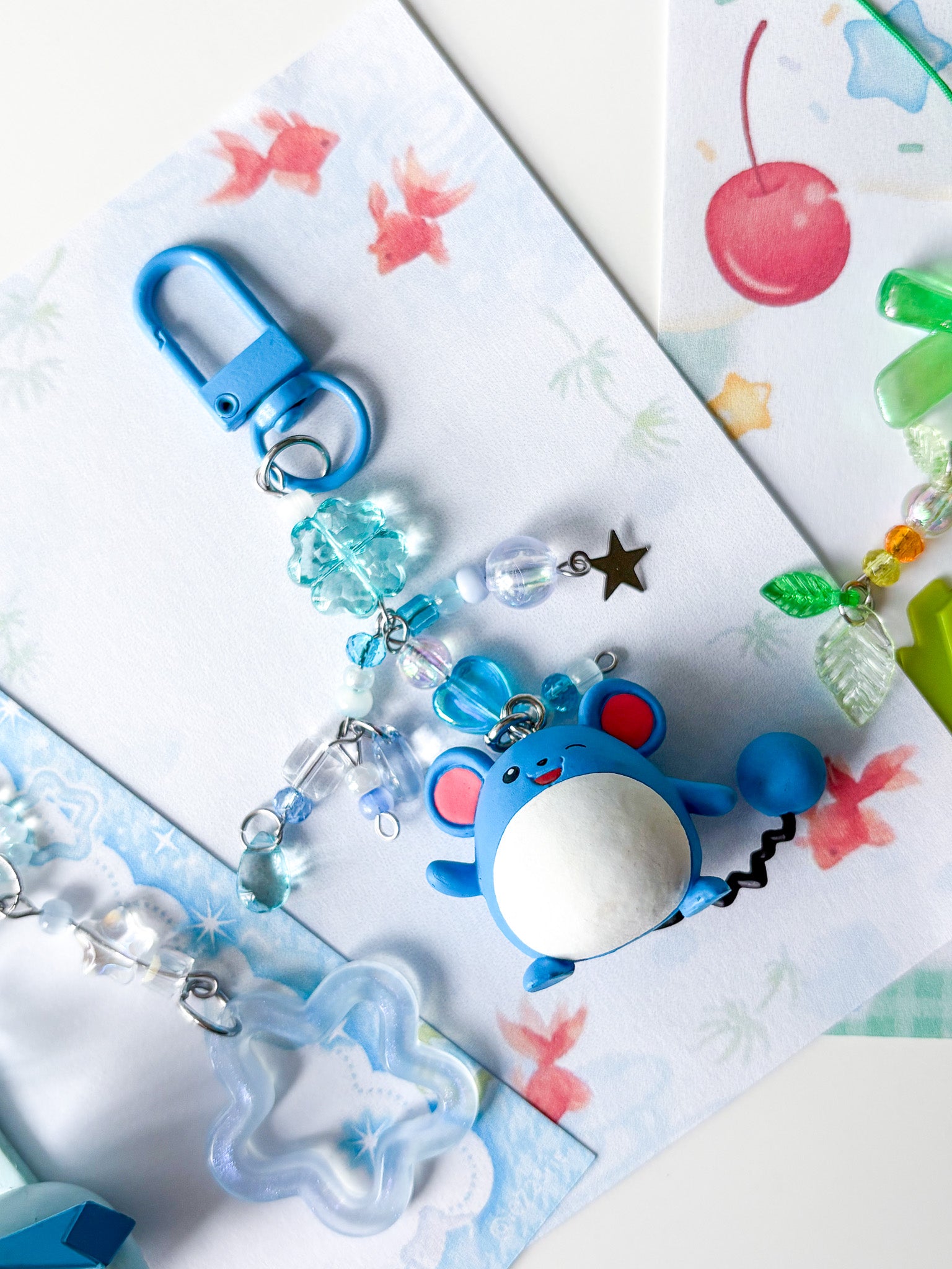 Pokémon Marill Keychain
