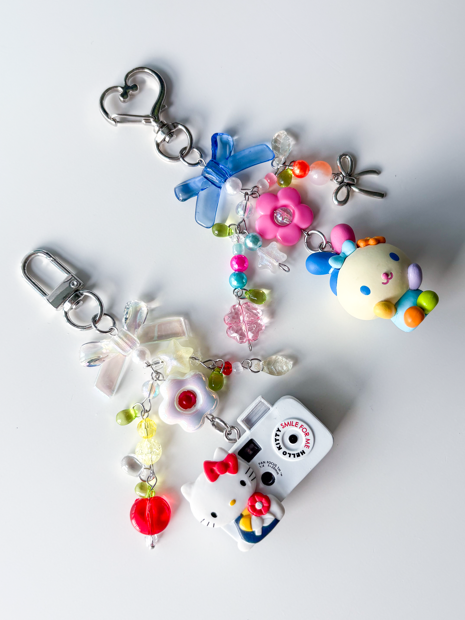 Usahana and Hello Kitty Camera Keychains